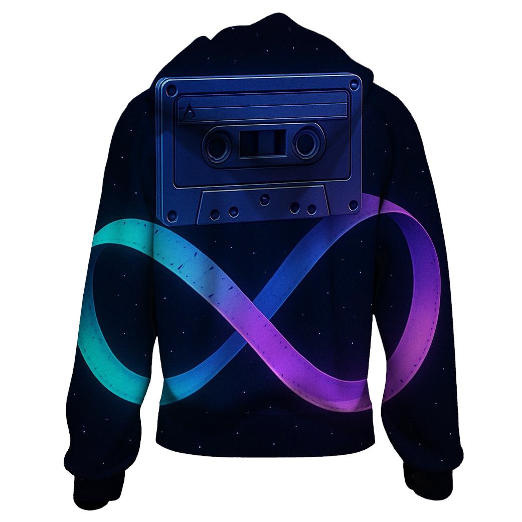 Tape Ribbon Time Loop hoodie styles