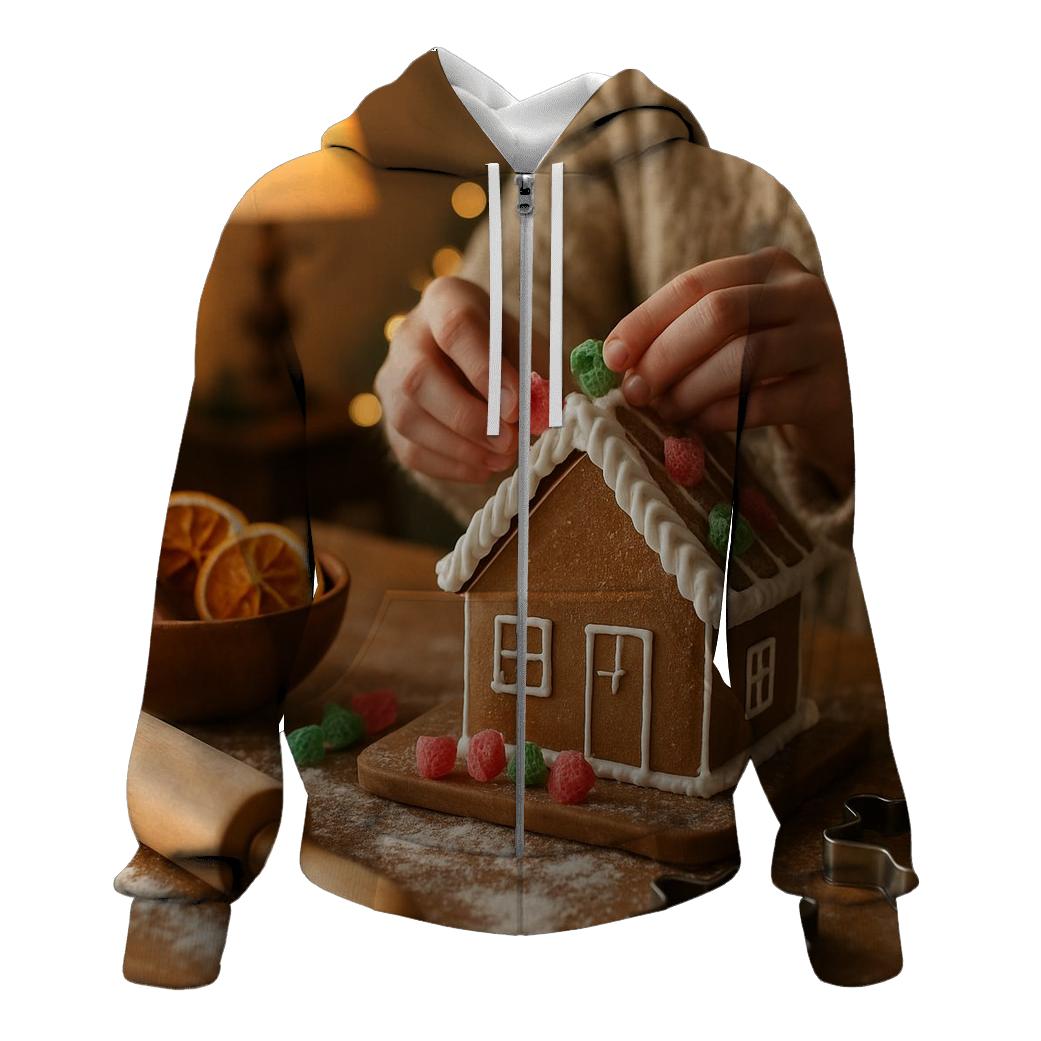 Gingerbread Workshop Tabletop hoodie trends