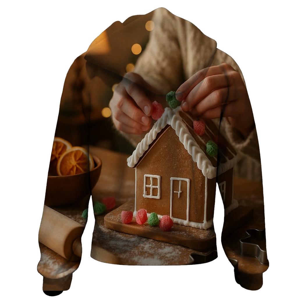 Gingerbread Workshop Tabletop hoodie trends