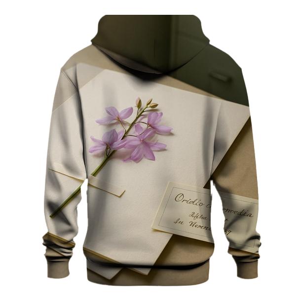 Herbarium Press With Fresh Orchid Specimen And Labels premium hoodies