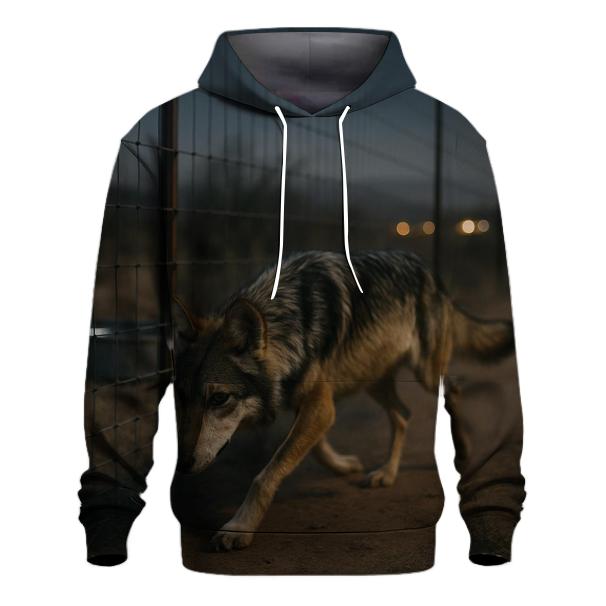 Night Patrol At The Livestock Fence Line hoodie trends