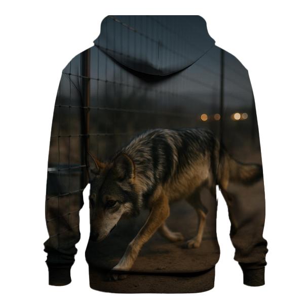 Night Patrol At The Livestock Fence Line hoodie trends