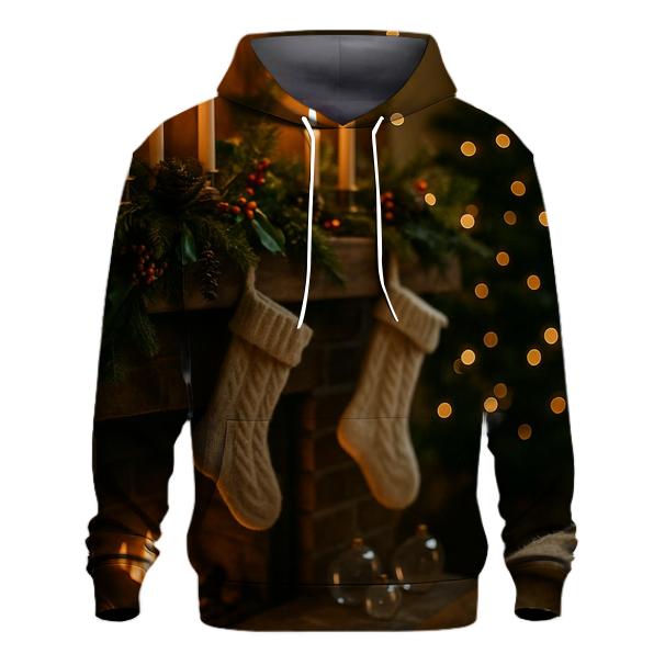 Starlit Evergreen Mantel embroidered hoodies