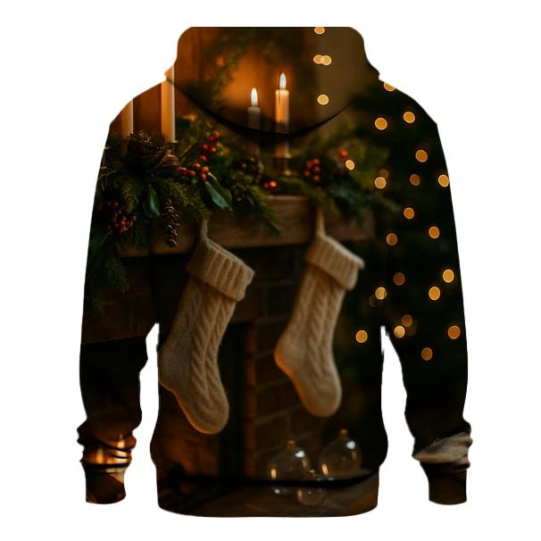 Starlit Evergreen Mantel embroidered hoodies