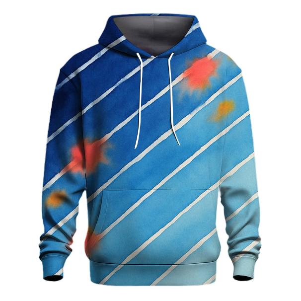 Arashi Meteor Rain Diagonals printed hoodies