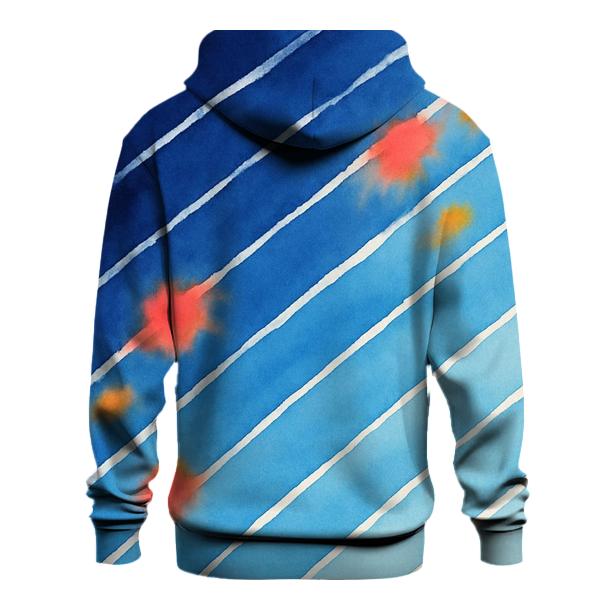 Arashi Meteor Rain Diagonals printed hoodies