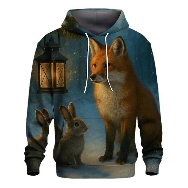 Lantern In The Frosted Pines lightweight hoodies