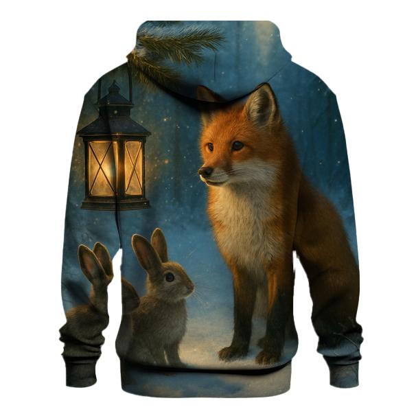 Lantern In The Frosted Pines lightweight hoodies