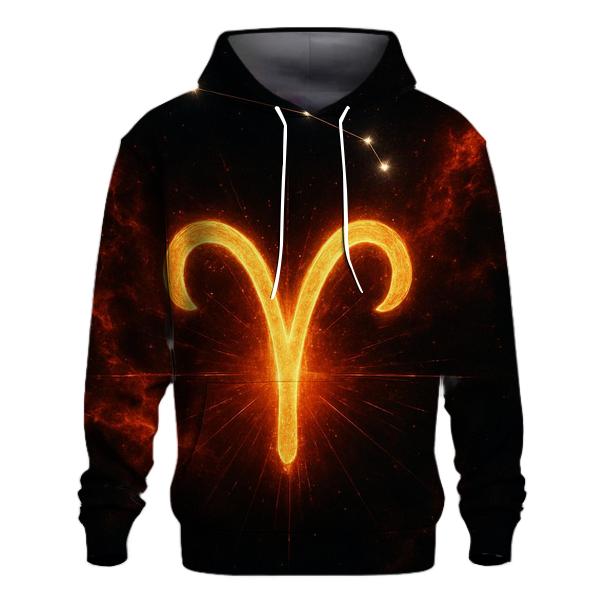 Aries Equinox Fire Glyph hoodie trends