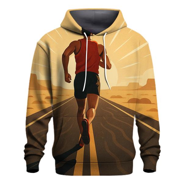 Desert Marathon Solar Flare Sprint printed hoodies