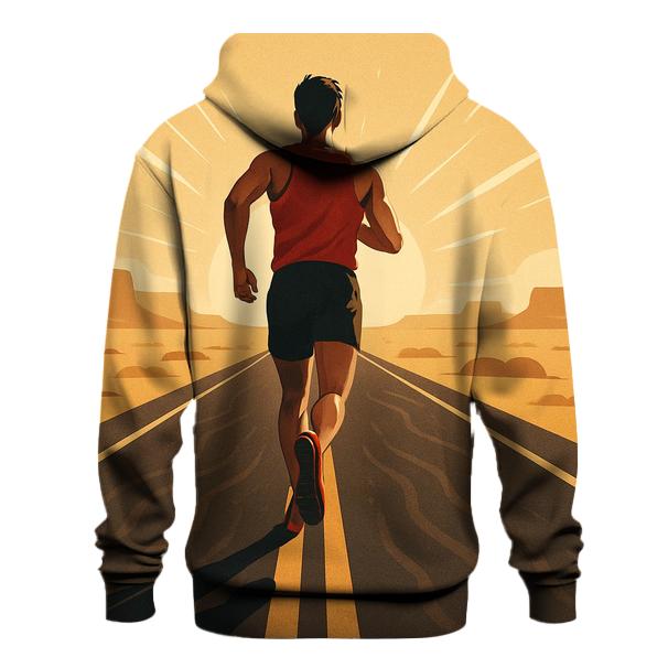 Desert Marathon Solar Flare Sprint printed hoodies