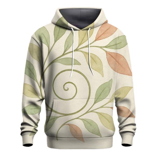 Quiet Spiral Garden pullover hoodies