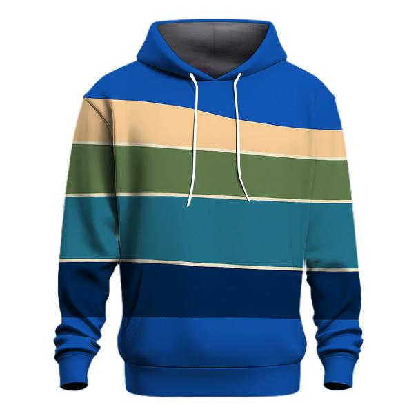 Ring Plane Horizon Bands graphic hoodies