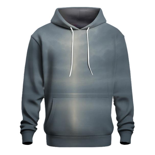 Mirror Lake Reflection Light printed hoodies