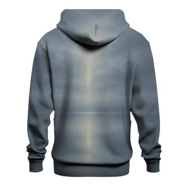 Mirror Lake Reflection Light printed hoodies