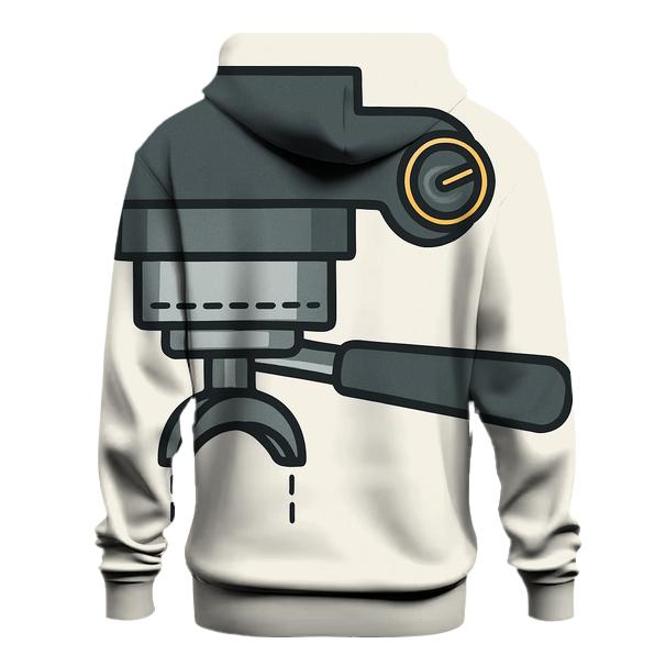 Espresso Machine Cutaway heavyweight hoodies
