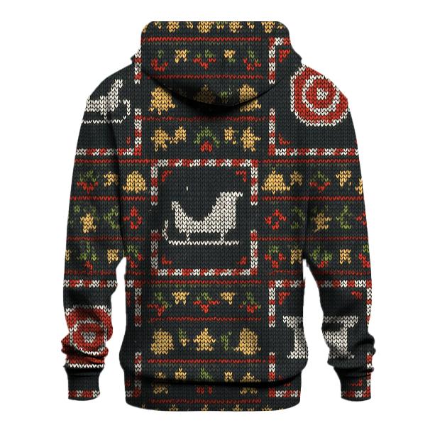 Sleigh Landing Pad Checker Design hoodie trends