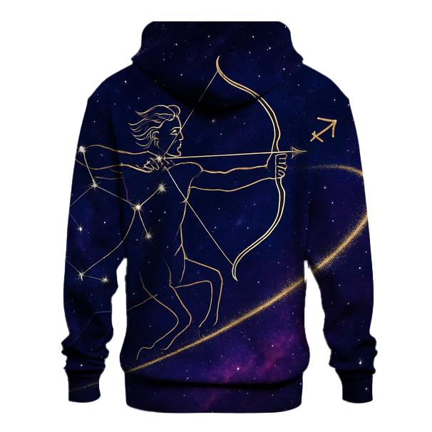 Sagittarius Galactic Archer Trajectory custom hoodies