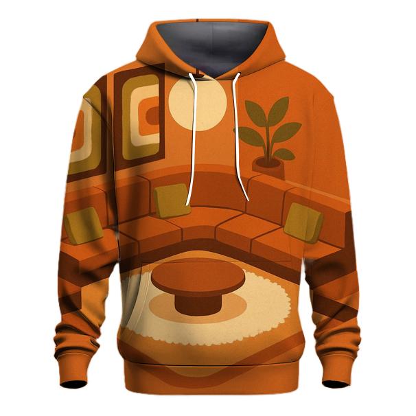 Sunken Living Room Conversation Pit heavyweight hoodies