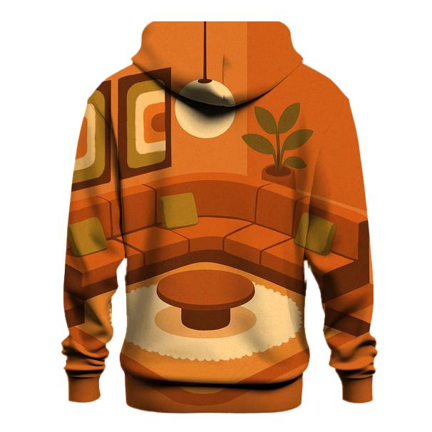 Sunken Living Room Conversation Pit heavyweight hoodies