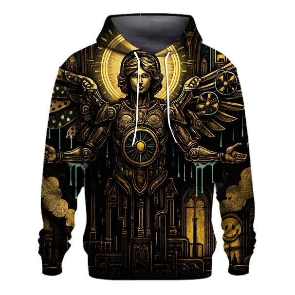 The Polka Dot Seraph Engine zip-up hoodies