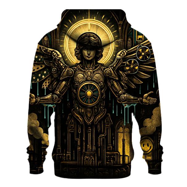 The Polka Dot Seraph Engine zip-up hoodies