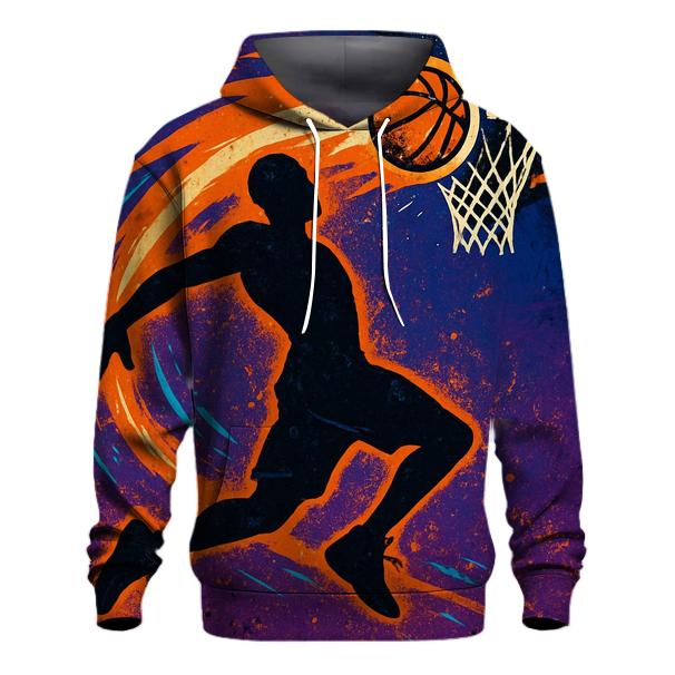 Meteor Trail Basketball Dunk designer hoodies