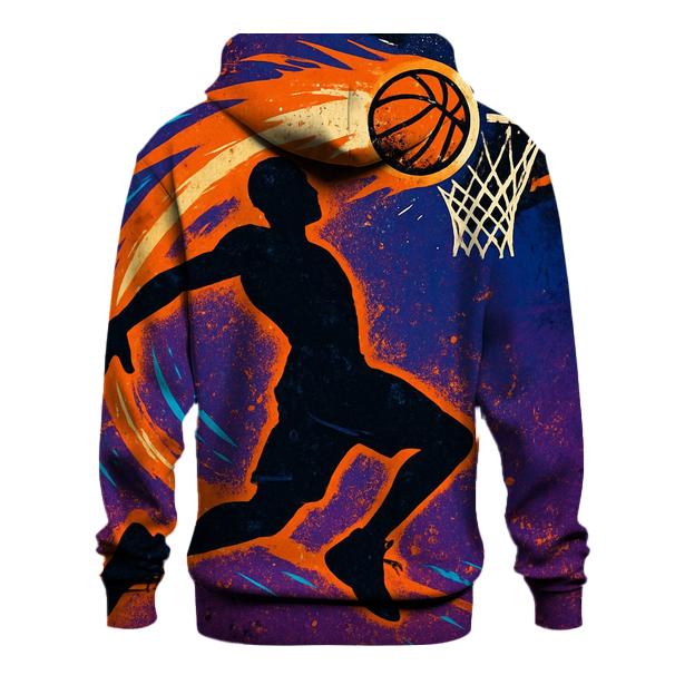 Meteor Trail Basketball Dunk designer hoodies