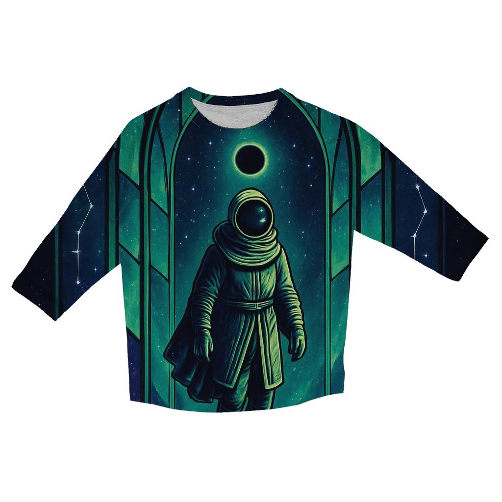 Aurora Cathedral Drift cotton quarter sleeve shirts