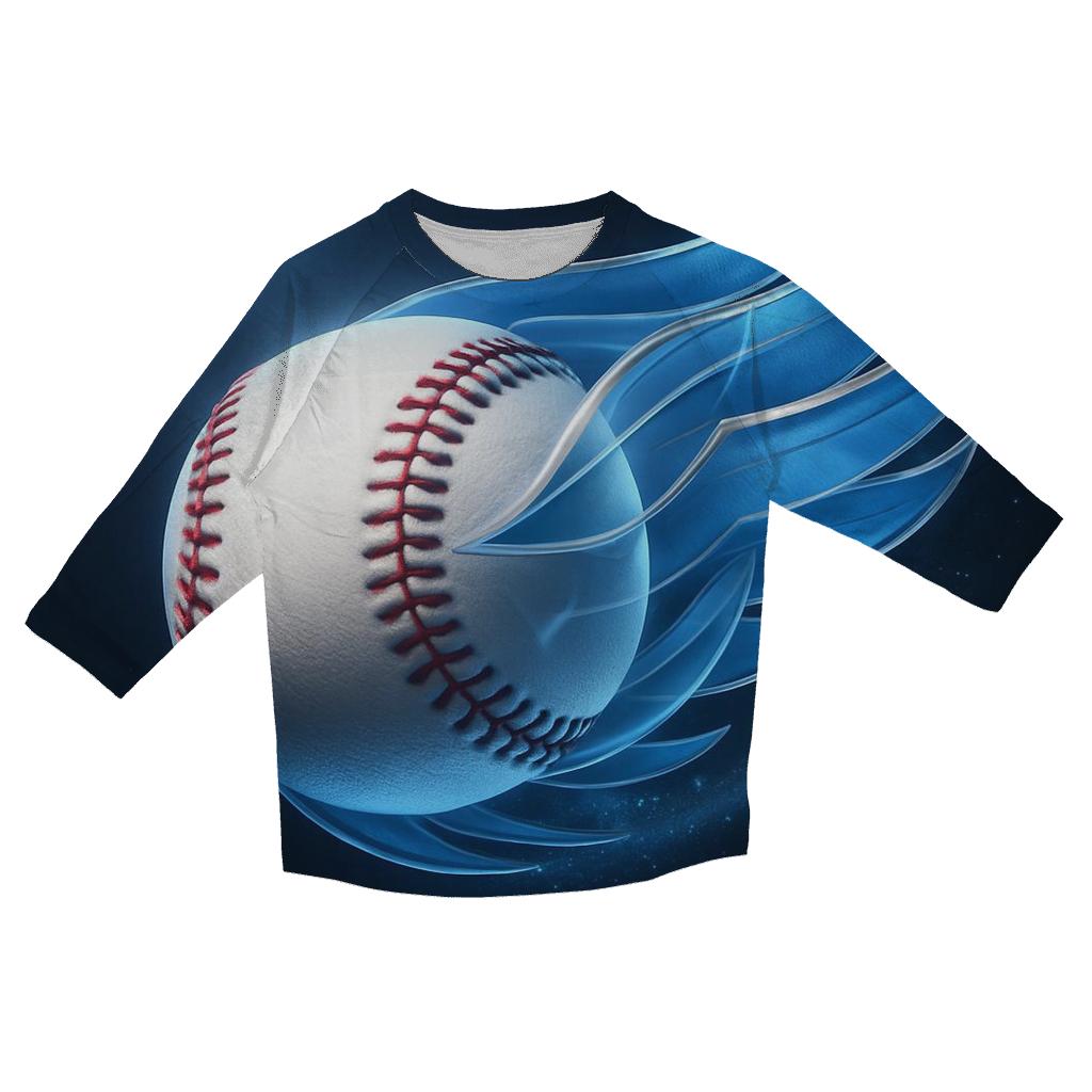 Blue Jays Comet Wing Curveball cotton quarter sleeve shirts