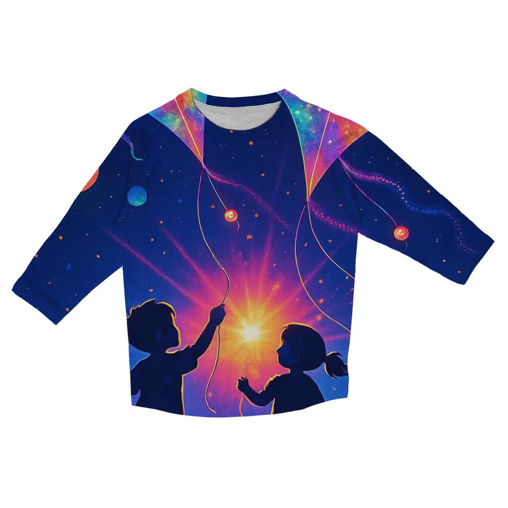 Supernova Kite Festival cotton quarter sleeve shirts