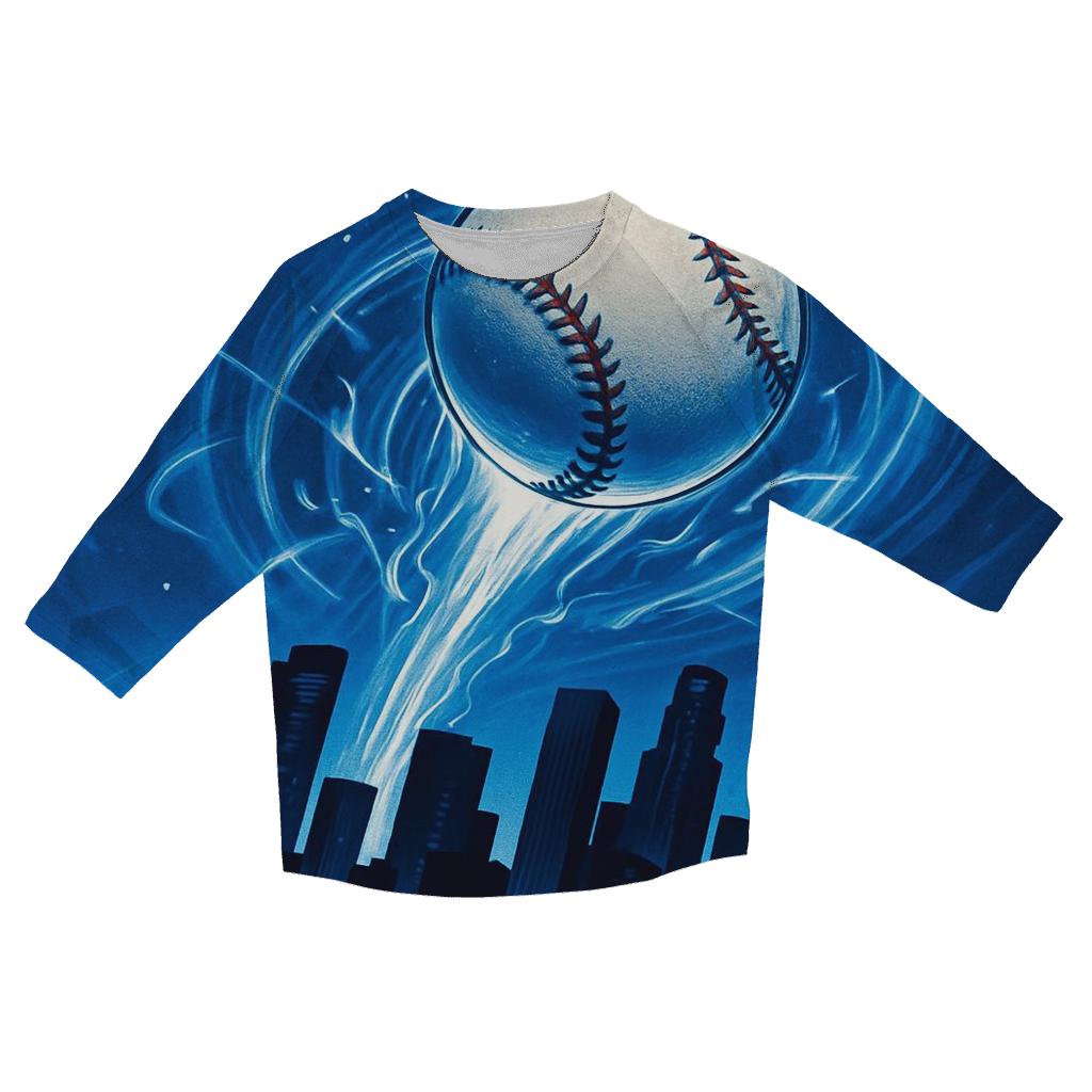 Skylight Home Run Shockwave custom 3/4 sleeve shirts