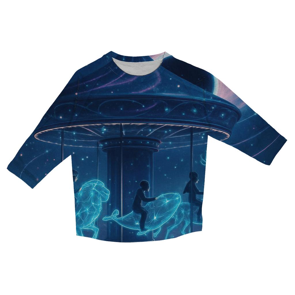 Eventide Black Hole Carousel personalized 3/4 sleeve tees