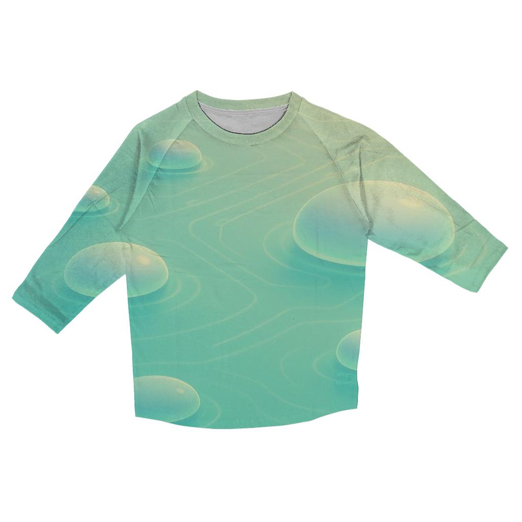 Dream Circuit Lagoon trendy 3/4 sleeve tops