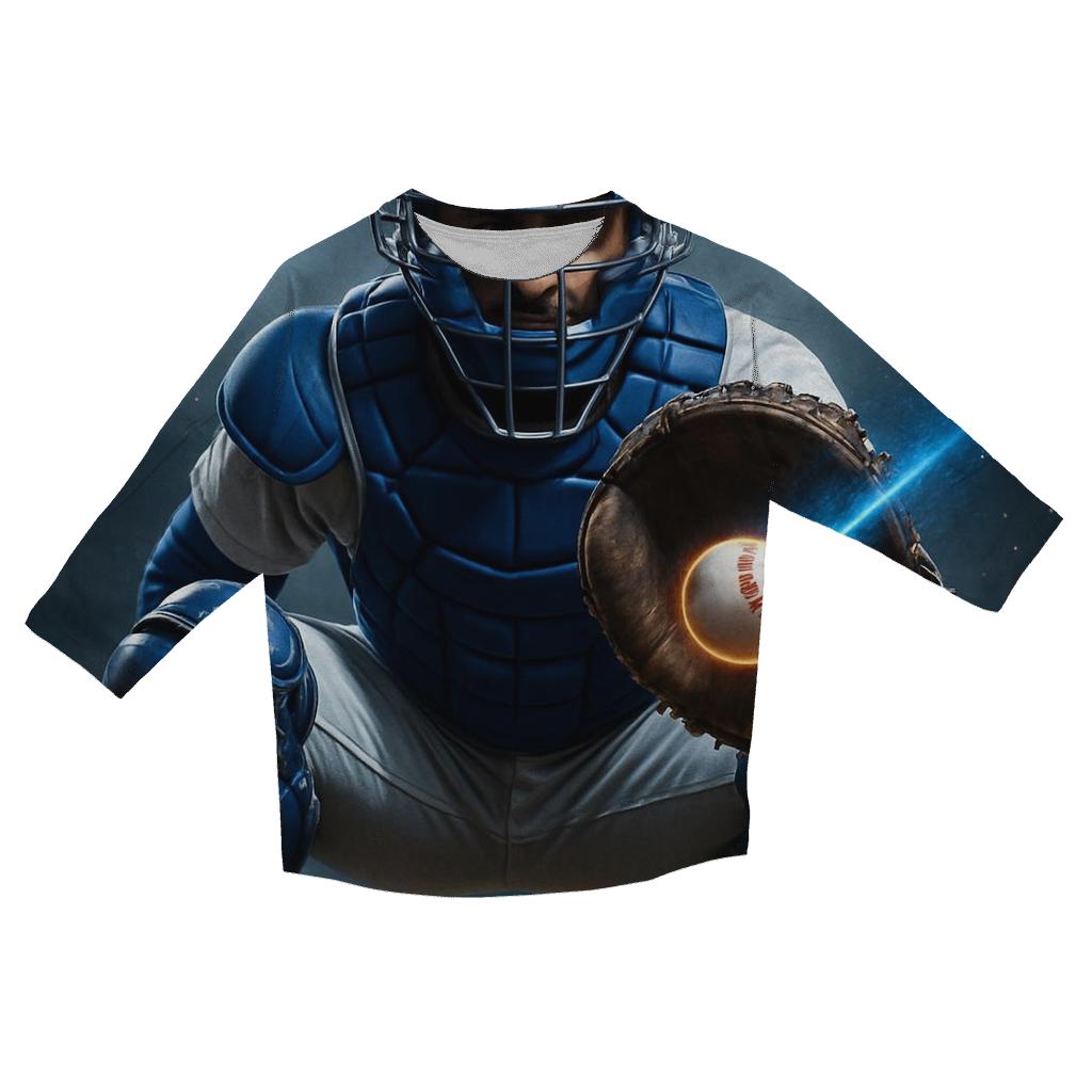 Midnight Catcher Armor designer 3/4 sleeve blouses