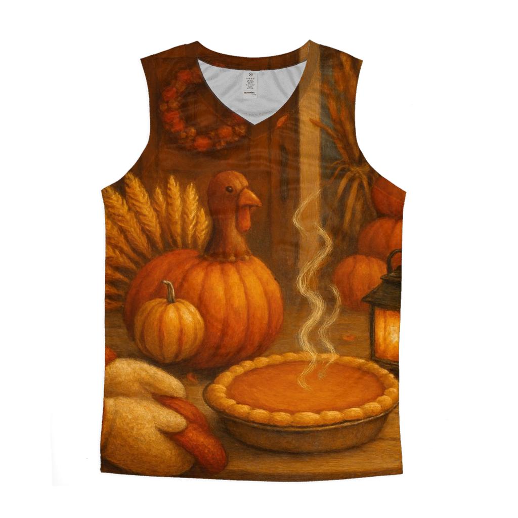 Lanternlit Harvest Welcome Porch stylish racerback tanks
