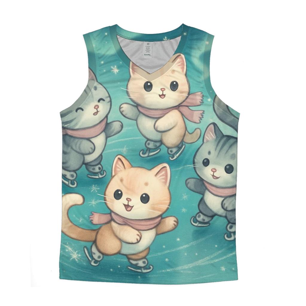 Crystal Pond Kitty Skaters custom tank tops