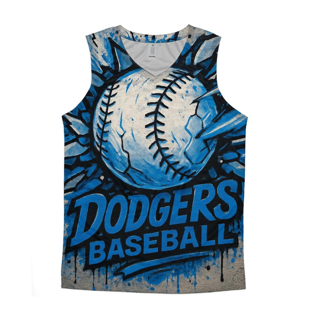 Graffiti Breakthrough Baseball stylish racerback tanks