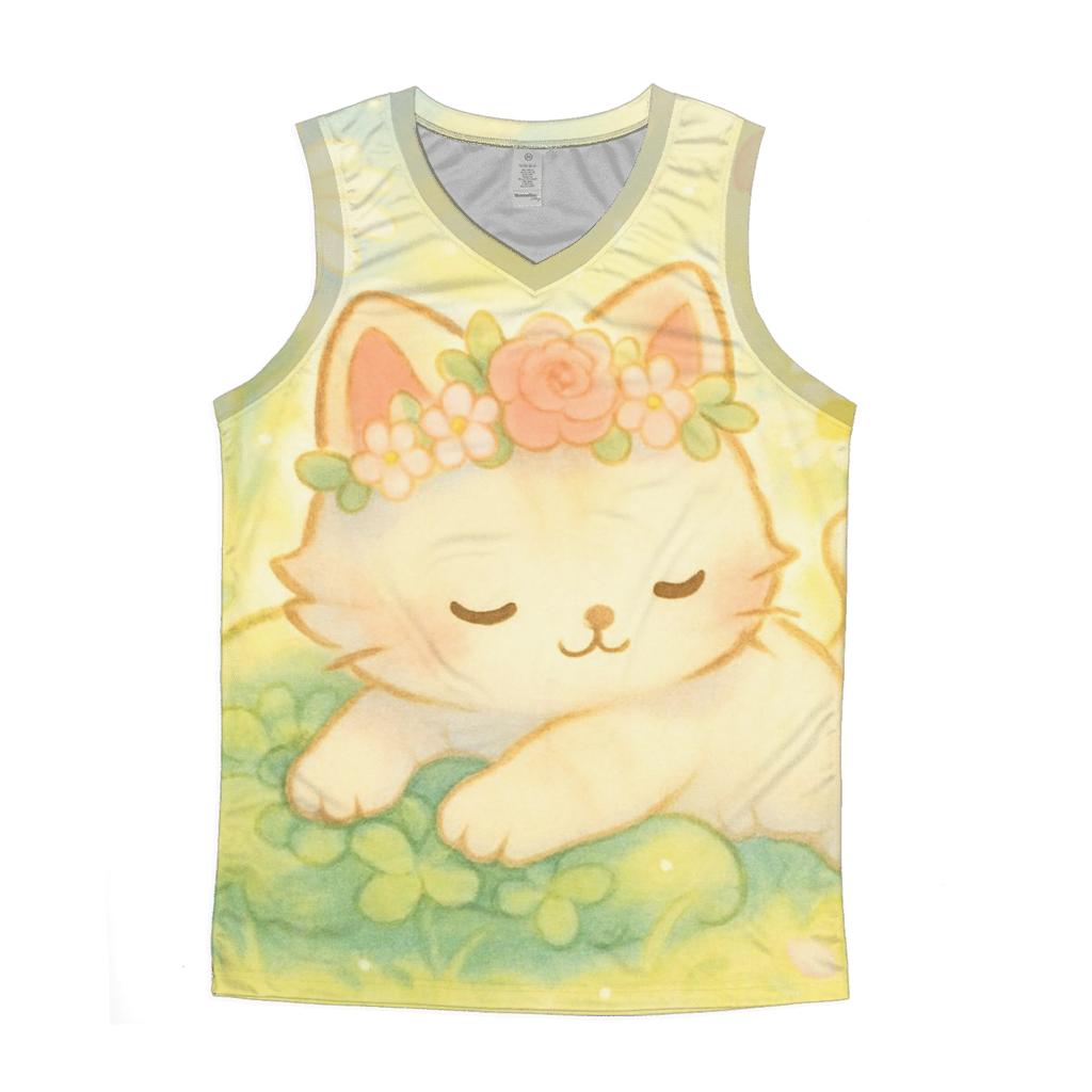 Flower Crown Sunbeam Nap custom tank tops