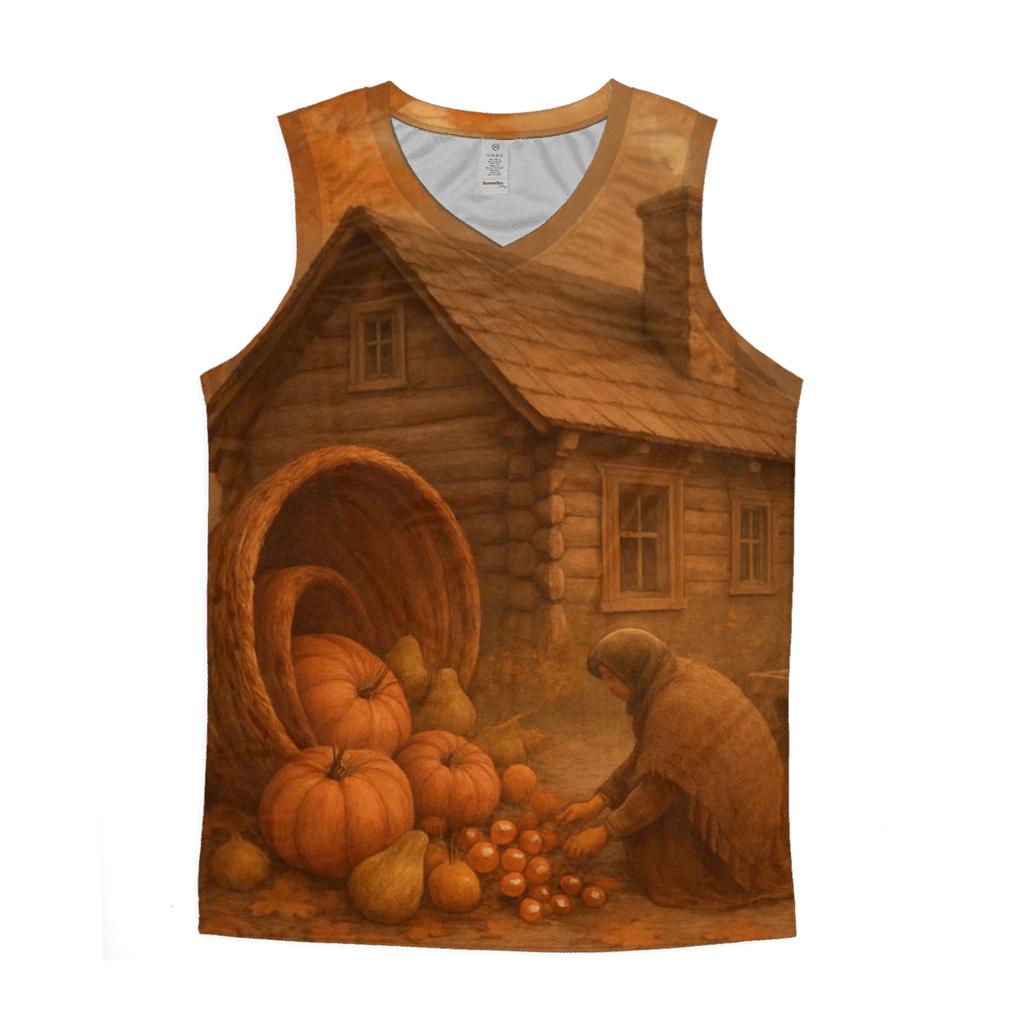 Cornucopia Of Cozy Cabin Dreams trendy fitted tank tops