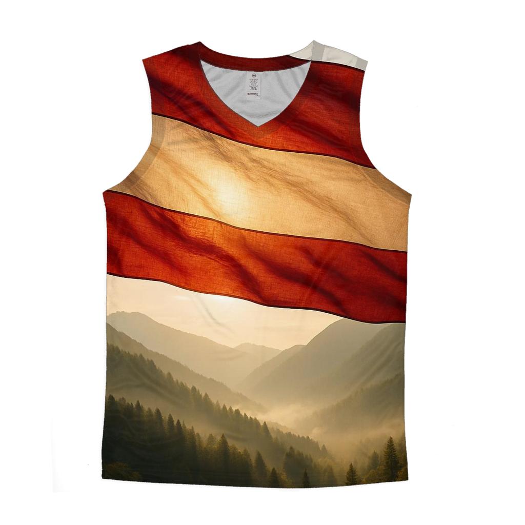 Amber Waves Austria personalized athletic tanks