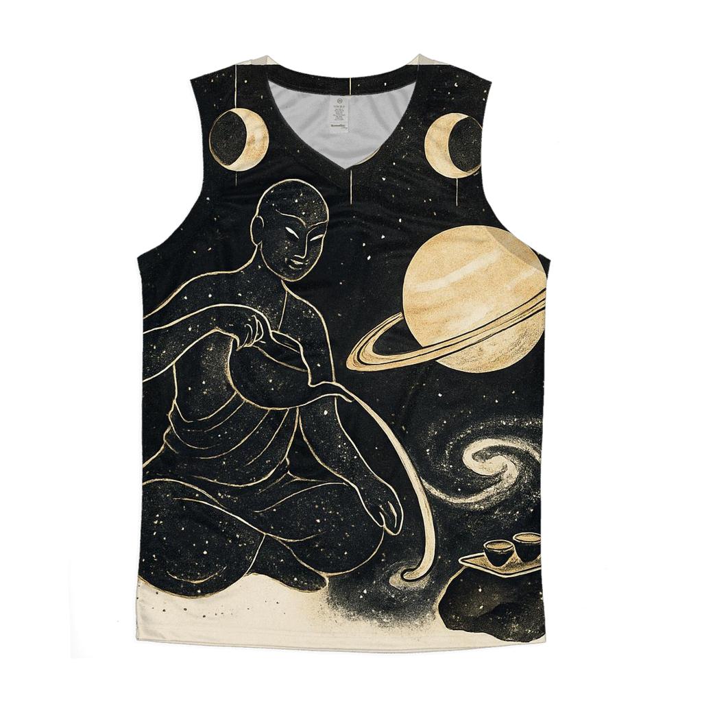 Midnight Orbital Tea Ceremony trendy fitted tank tops