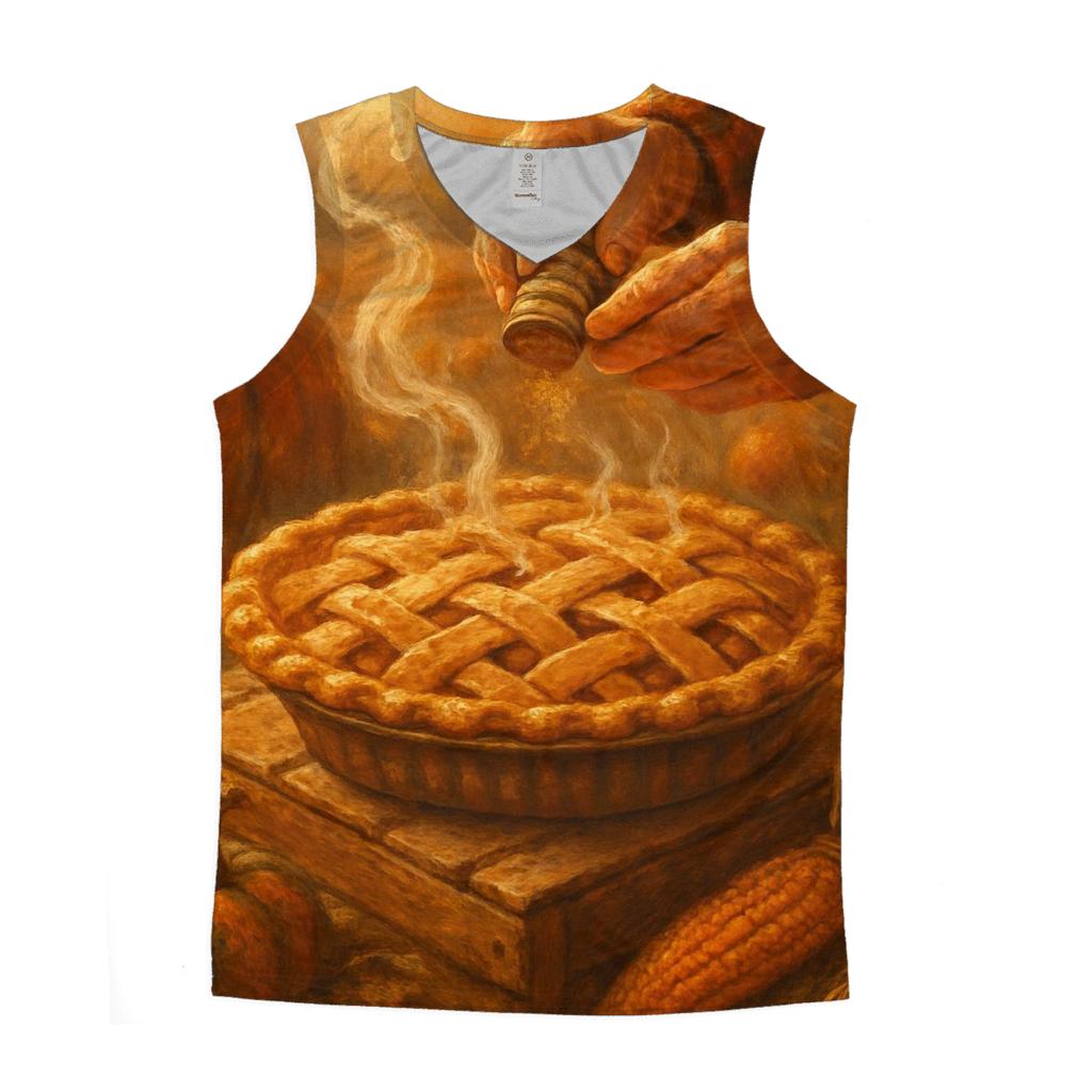 Pumpkin Patch Pie Steam Glow stylish racerback tanks