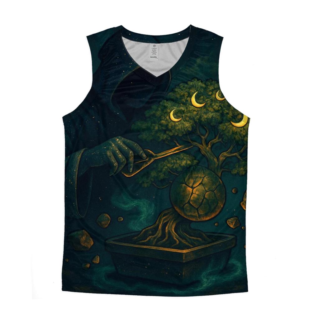 Shattered Planet Bonsai personalized athletic tanks
