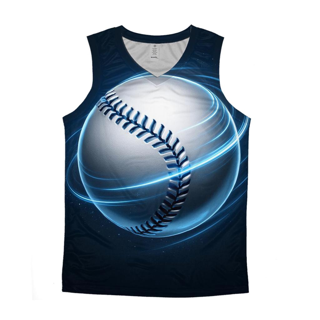 Icy Seams Time Spiral cotton sleeveless tops