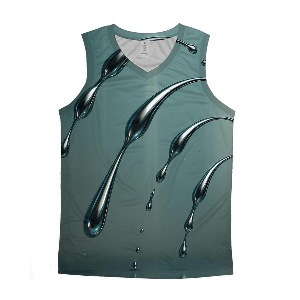 Mercury Rain Parabola trendy fitted tank tops