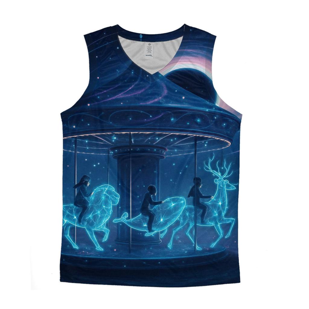 Eventide Black Hole Carousel cotton sleeveless tops