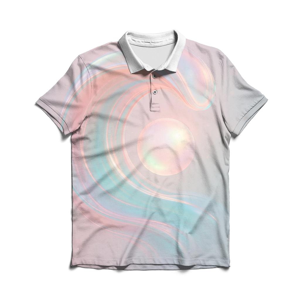 Prism Tide Sanctuary custom polo shirts