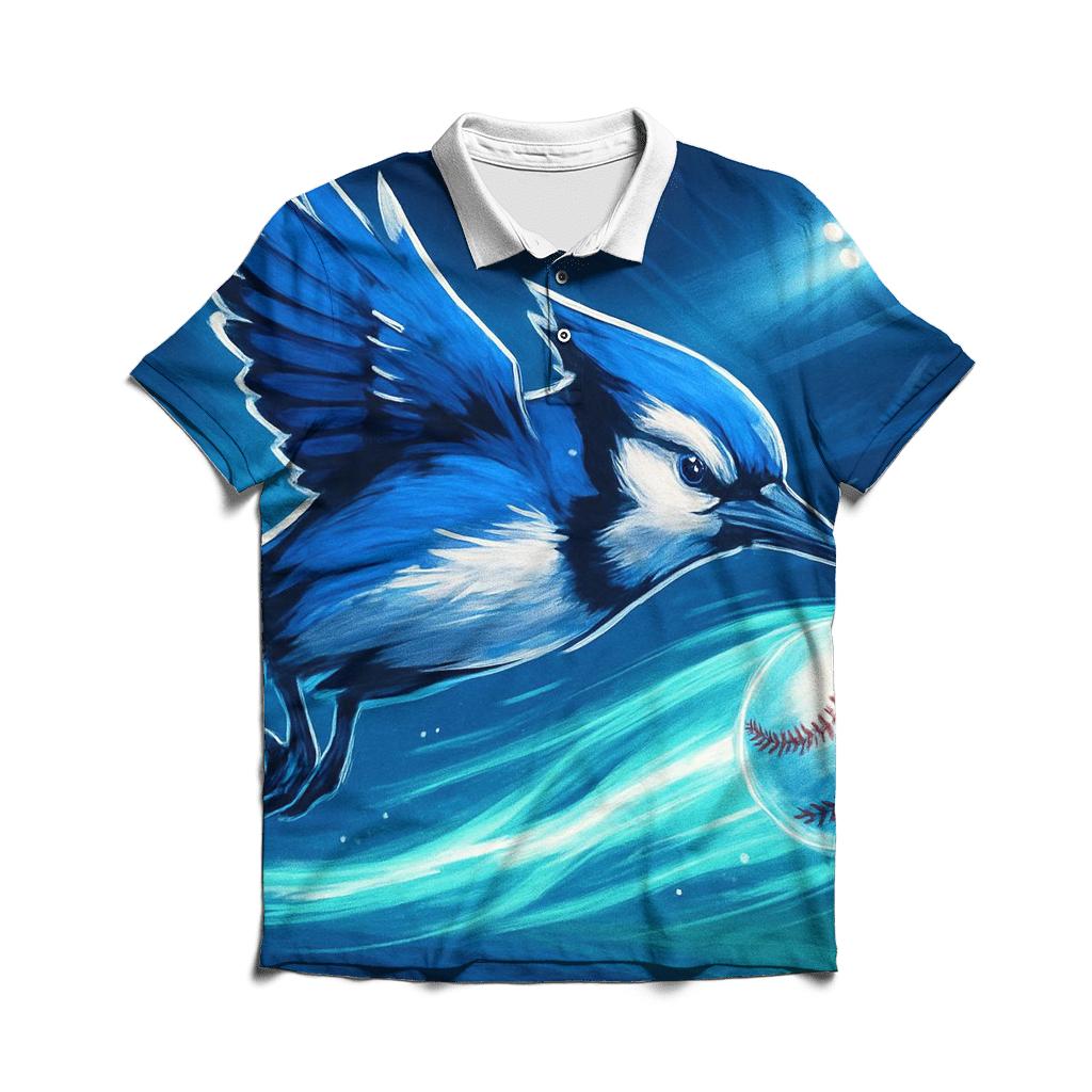 Blue Jays Aurora Fastball Surge casual sports polo shirts