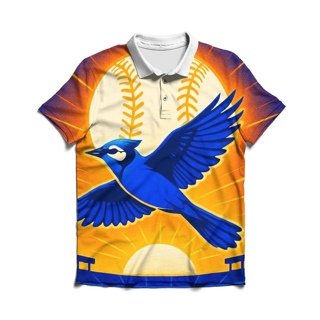 Stadium Horizon Rally, Blue Jays Edition custom polo shirts